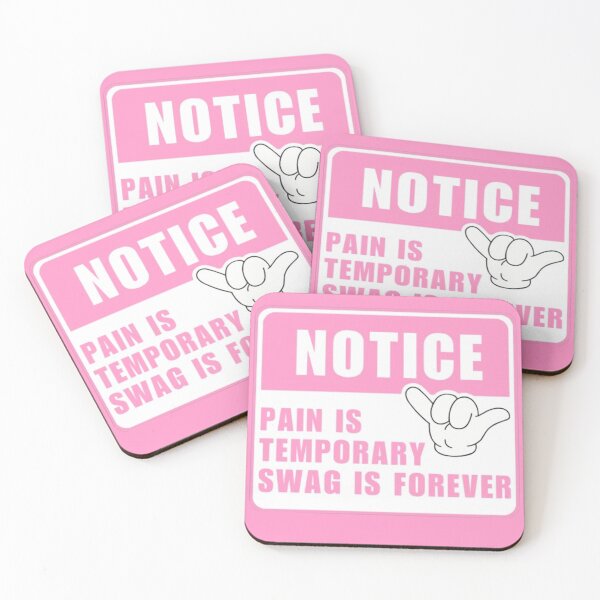 Item preview, Pain is temporary swag is forever funny  designed and sold by Kawabijutsu21.