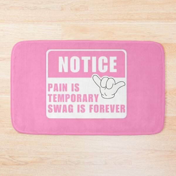 Item preview, Pain is temporary swag is forever funny  designed and sold by Kawabijutsu21.