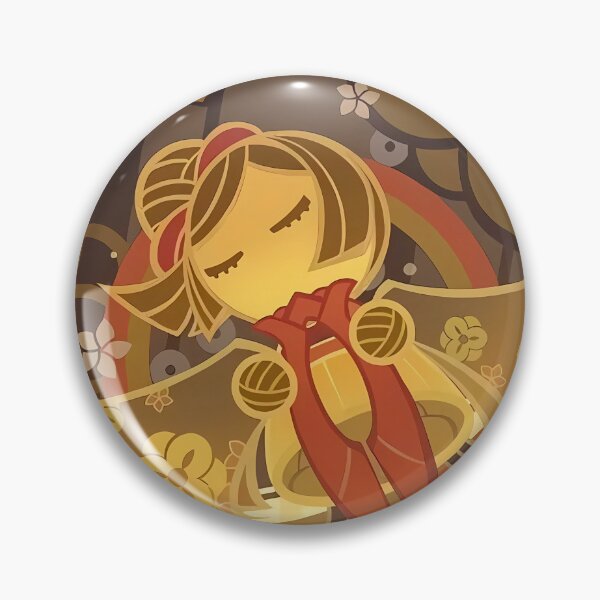 Item preview, Chiori: Spectacular Sleeves Genshin Impact Namecard designed and sold by kazatodoesart.
