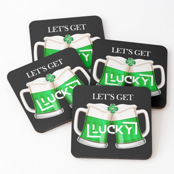 Item preview, Lucky Luck on Black or Dark Background designed and sold by PomskysRus.