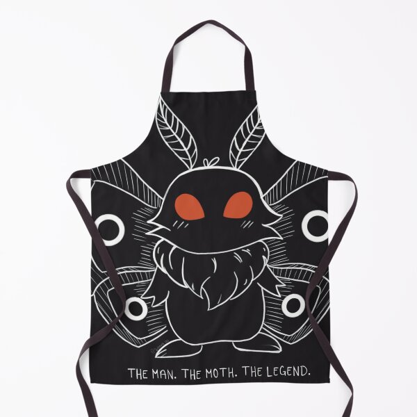 Item preview, The Man The Moth The Legend (black background) designed and sold by SarahJArtworks.