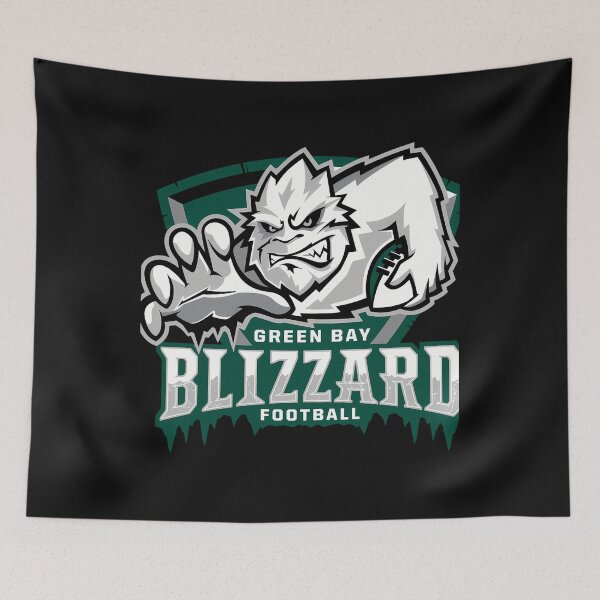 Item preview, Grend Bay Blizzard Football designed and sold by Tomm326.