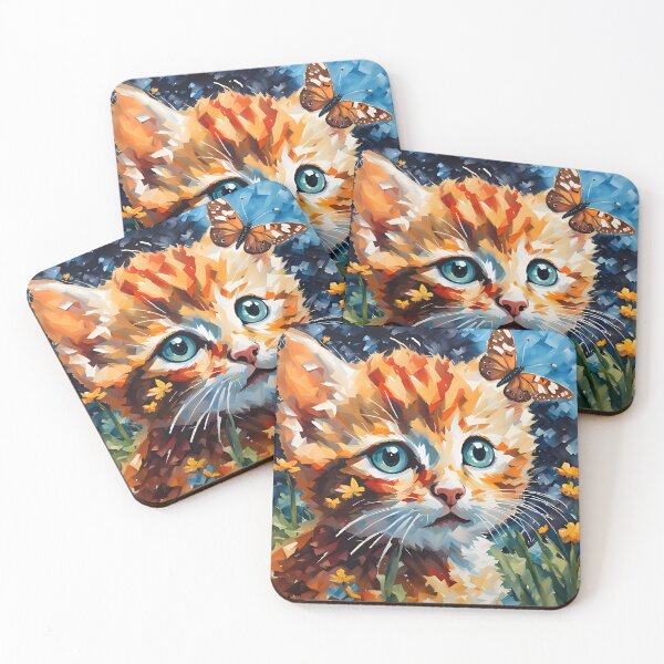 Item preview, Kitten Full Of Wonder designed and sold by DiscoGypsyFish.