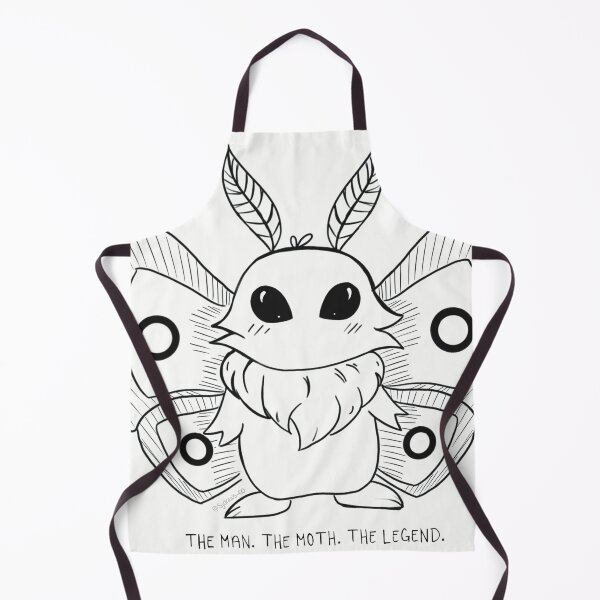 Item preview, The Man The Moth The Legend (white background) designed and sold by SarahJArtworks.