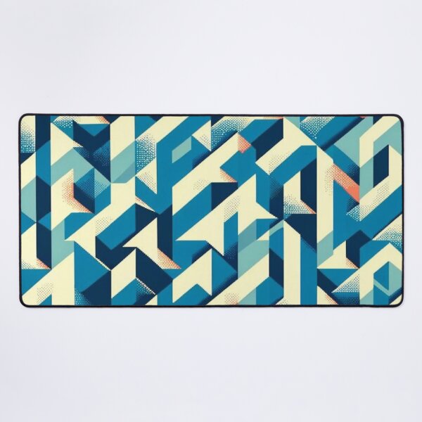 Item preview, Retro abstract design 1980 blue tone designed and sold by Blessinger77.