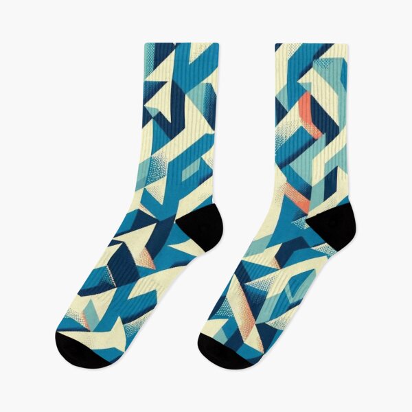 Item preview, Retro abstract design 1980 blue tone designed and sold by Blessinger77.