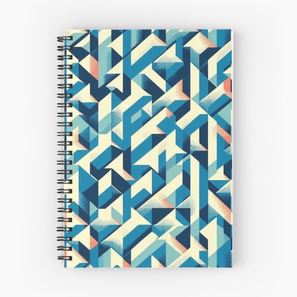 Item preview, Retro abstract design 1980 blue tone designed and sold by Blessinger77.