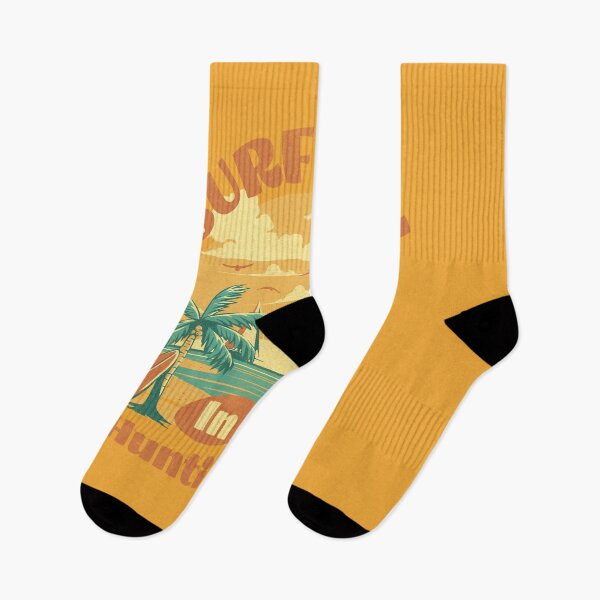 Item preview, Surf's Up Retro Huntington Beach Sunset Scene designed and sold by IdeasDream.