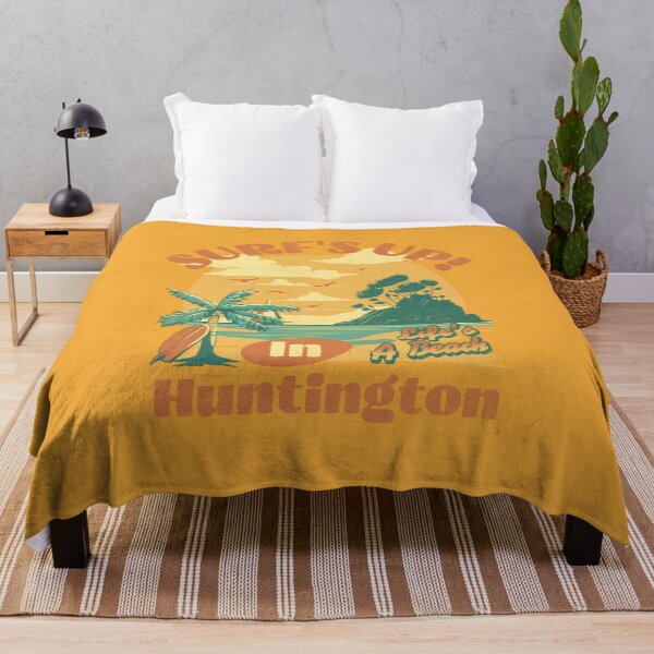 Item preview, Surf's Up Retro Huntington Beach Sunset Scene designed and sold by IdeasDream.