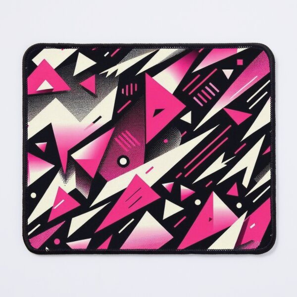 Item preview, Design Triangle Retro 1980 tone Pink designed and sold by Blessinger77.