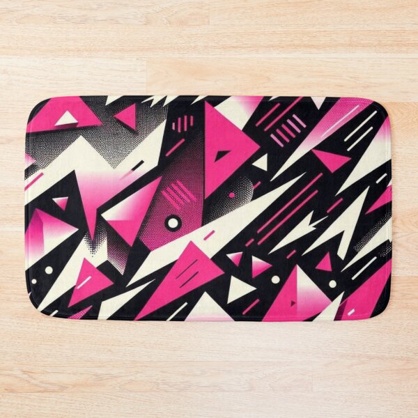 Item preview, Design Triangle Retro 1980 tone Pink designed and sold by Blessinger77.
