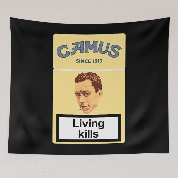 Item preview, Philosopher Albert Camus designed and sold by SuzanneMasse.