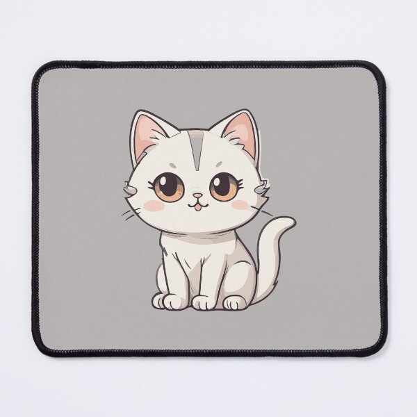 Item preview, cute white kitty cat designed and sold by Atlantico54.