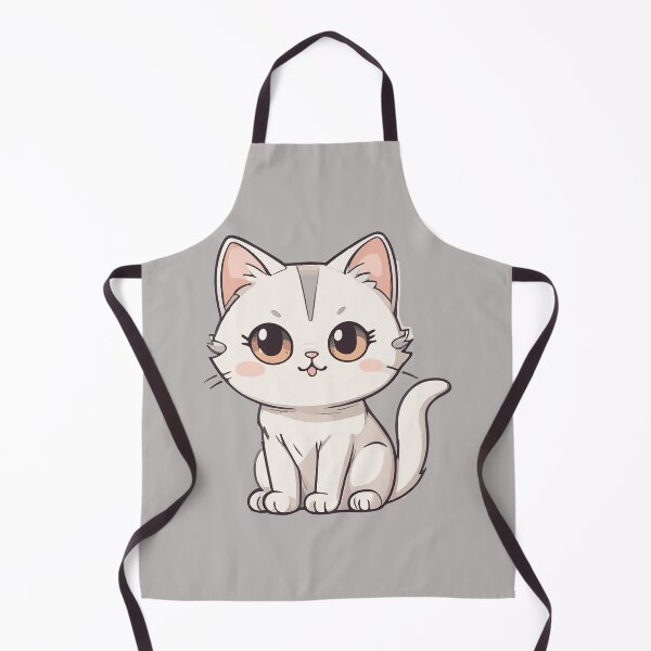 Item preview, cute white kitty cat designed and sold by Atlantico54.