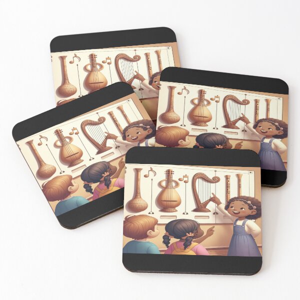 Item preview, Children Sound  and Instruments Wall Art and Puzzle_1 designed and sold by Cupideros.