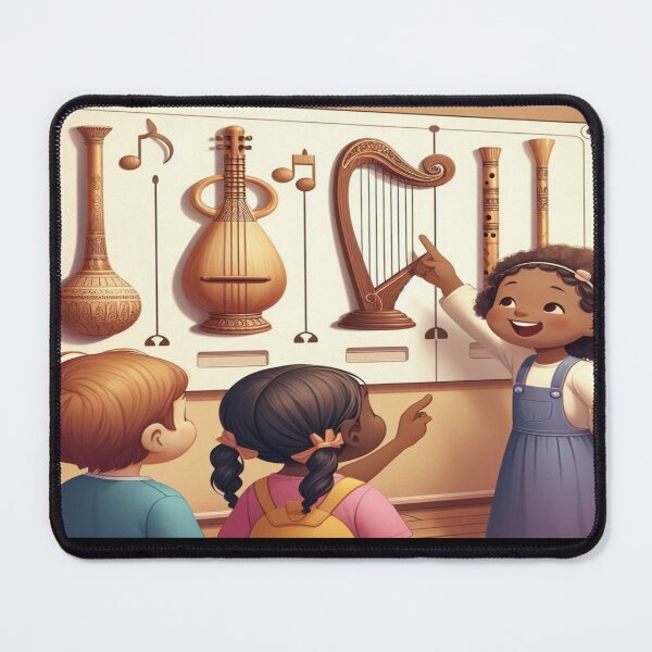 Item preview, Children Sound and Instruments Wall Art and Puzzle_1 designed and sold by Cupideros.