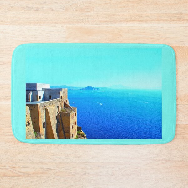 Item preview, View from Isola di Procida at Palazzo d'Avalos and the Tyrrhenian Sea designed and sold by Kristina Drozd.
