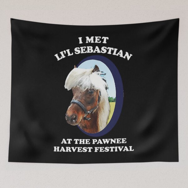 Item preview, Lil Sebastian Met Lil Sebastian At The Pawnee Harvest Festival designed and sold by OceaneBourgeois.