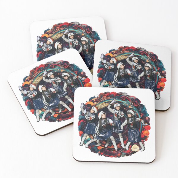Item preview, ATARASHII GAKKO!, Floral Design, No Leaders, Kanji designed and sold by Benji-Piatt.
