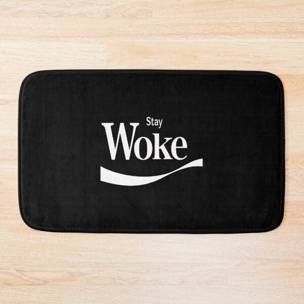 Item preview, Stay Woke Coca ColaCoke Parody Fitted  designed and sold by MonsterTargets.