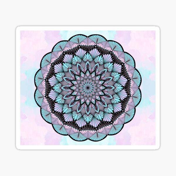 Pastel Cotton Candy Sticker
