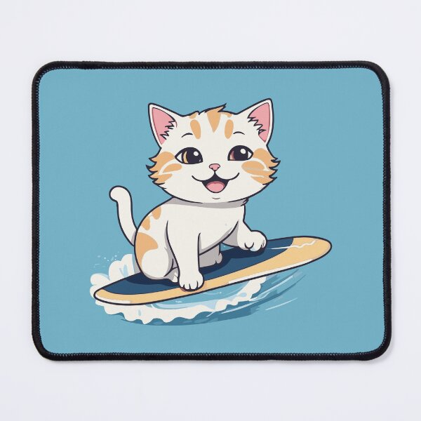Item preview, Cute Surfing Cat designed and sold by Atlantico54.