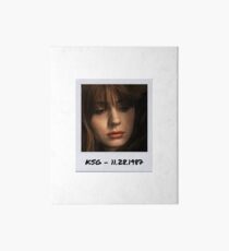 Karen Gillan Polaroid Edit Art Board