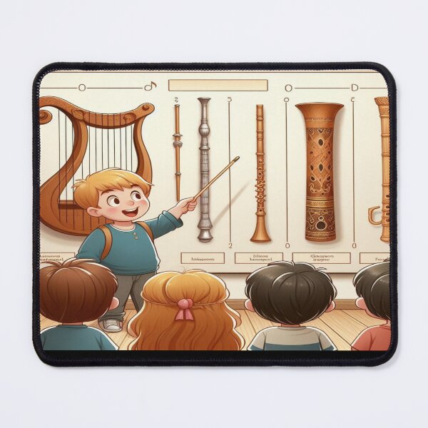 Item preview, Children Inspired Sound and Instruments Wall Art and Puzzle_4 designed and sold by Cupideros.