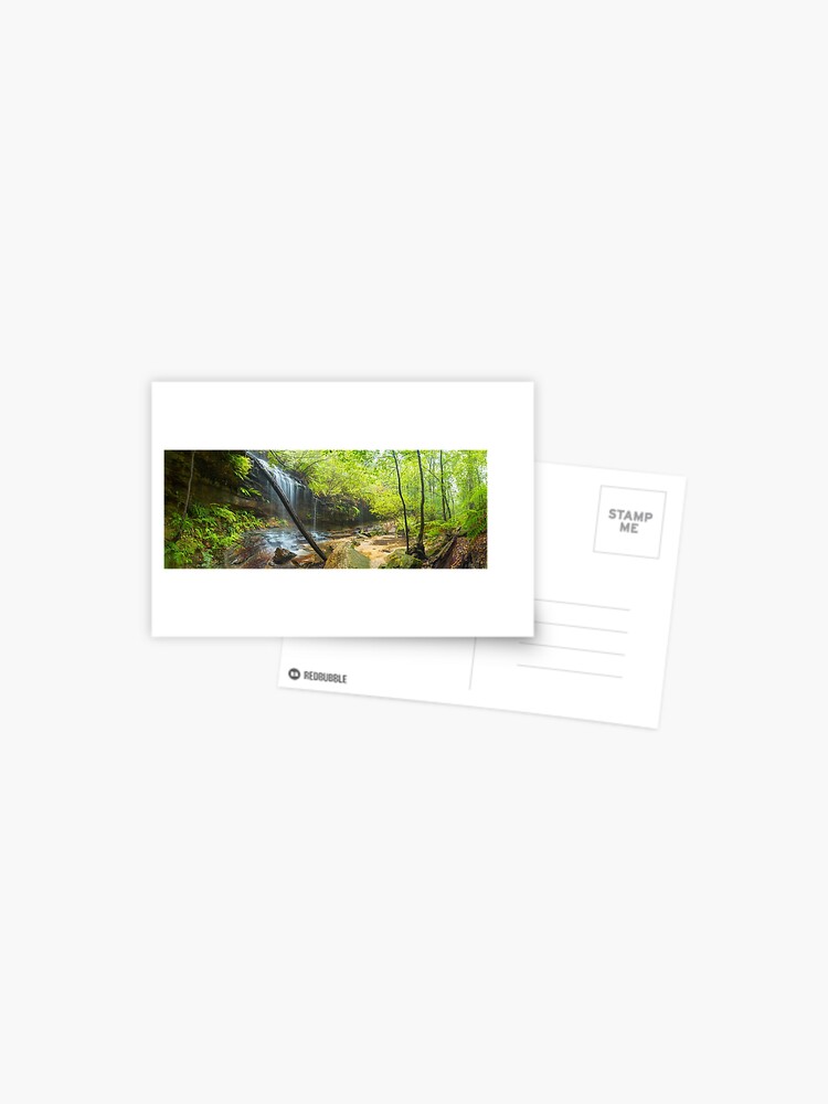 Thumbnail 1 of 2, Postcard, Junction Falls, Lawson. Blue Mountains. New South Wales, Australia designed and sold by Chockstone.