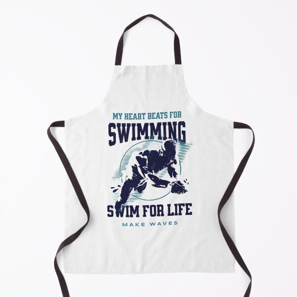 Item preview, My Heart Beats for Swimming designed and sold by InspireHubWear.