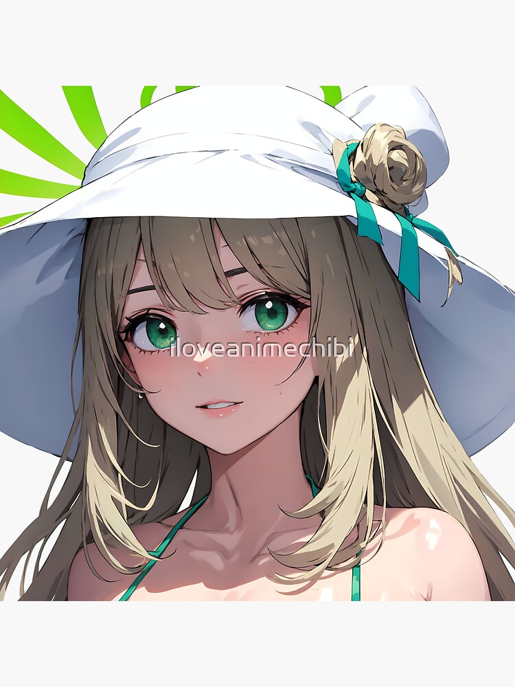 &ldquo;Cute Izayoi Nonomi - Blue Archive Fanart&rdquo; Sticker for Sale by