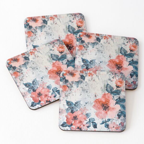 Item preview, Acid Wash Flower Pattern designed and sold by LynZorHome.