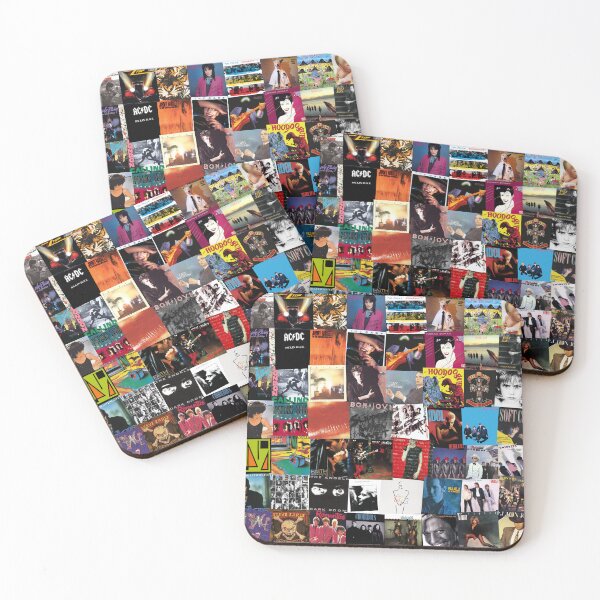 Item preview, 80s Album Cover Collage  designed and sold by livinginthe70s.