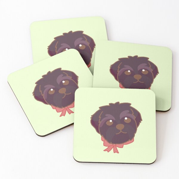 Item preview, Simple black Shih Tzu puppy designed and sold by PupBubble Art.