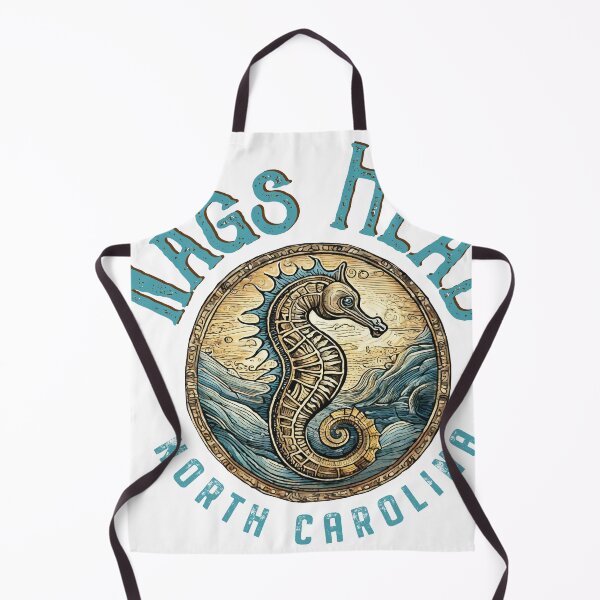 Item preview, Nags Head North Carolina Nautical Seahorse Design designed and sold by Futurebeachbum.