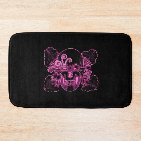 Item preview, Blacklight Carnivorous Plants and Skull in Pink designed and sold by Tippitiwichet.