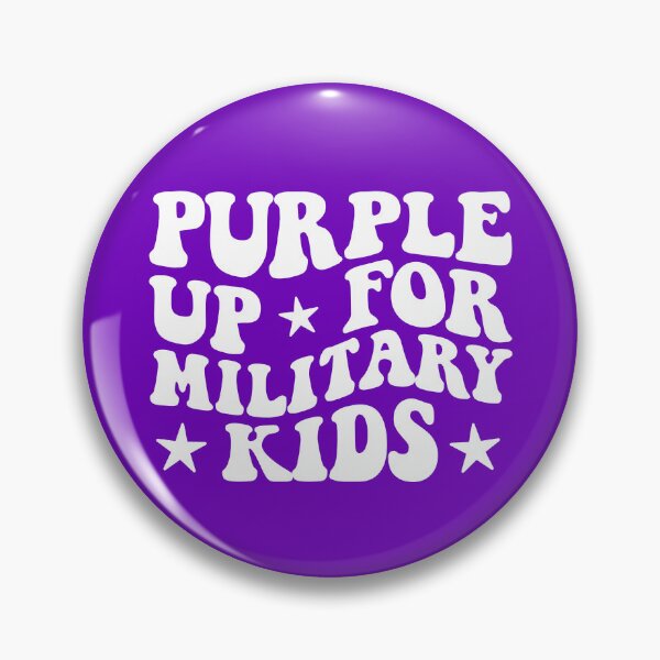 Item preview, Purple Up For Military Kids Military Child Month Purple Up Gear designed and sold by DynamicDesign.