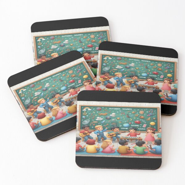Item preview, Children Sound  and Instruments Wall Art and Puzzle_8 designed and sold by Cupideros.