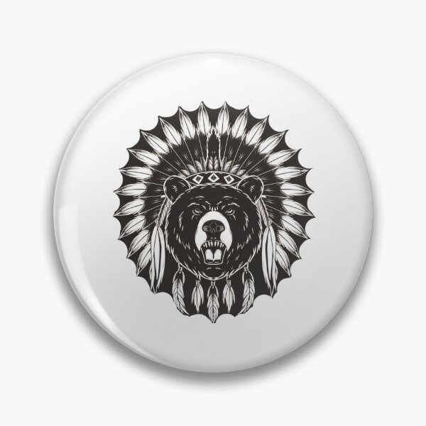 Item preview,  Native American Bear Feather Headdress  designed and sold by Smix Pixels.