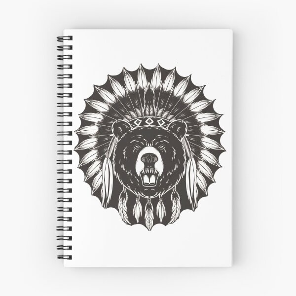 Item preview, Native American Bear Feather Headdress designed and sold by Smix Pixels.