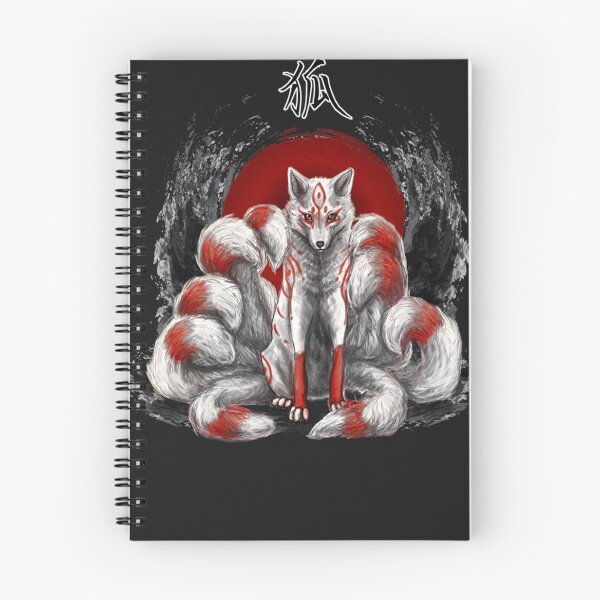 Item preview, Japanese Nine Tailed Fox Kitsune   designed and sold by charliemych.