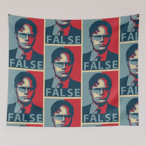 Item preview, THE OFFICE TV Series Dwight Dwight Kurt Schrute False Vintage Graphic. Classic Comedy: Vintage Dwight Schrute Graphics designed and sold by AdesignTEE.