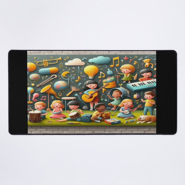 Item preview, Children Sound  and Instruments Wall Art and Puzzle_9 designed and sold by Cupideros.