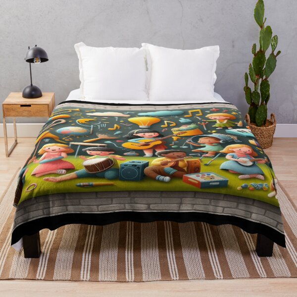Item preview, Children Sound  and Instruments Wall Art and Puzzle_9 designed and sold by Cupideros.