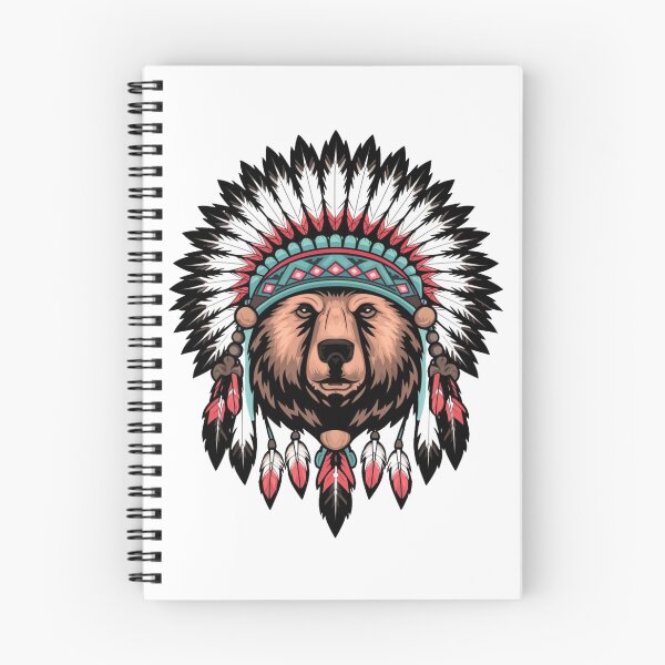 Item preview, Native American Bear Feather Headdress  designed and sold by Smix Pixels.
