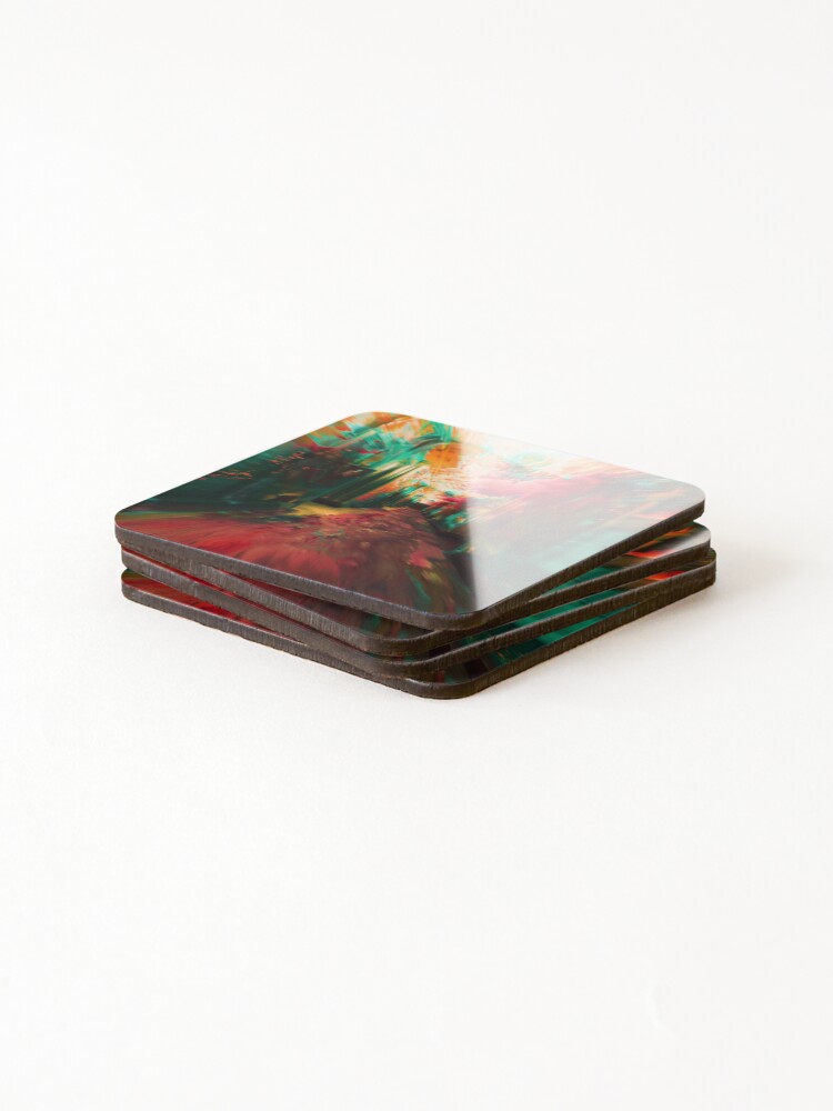 Thumbnail 4 of 5, Coasters (Set of 4), Oiled designed and sold by RicoInStudios.