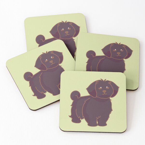 Item preview, Simple black Shih Tzu designed and sold by PupBubble Art.