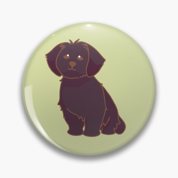 Item preview, Simple black Shih Tzu sitting down designed and sold by PupBubble Art.