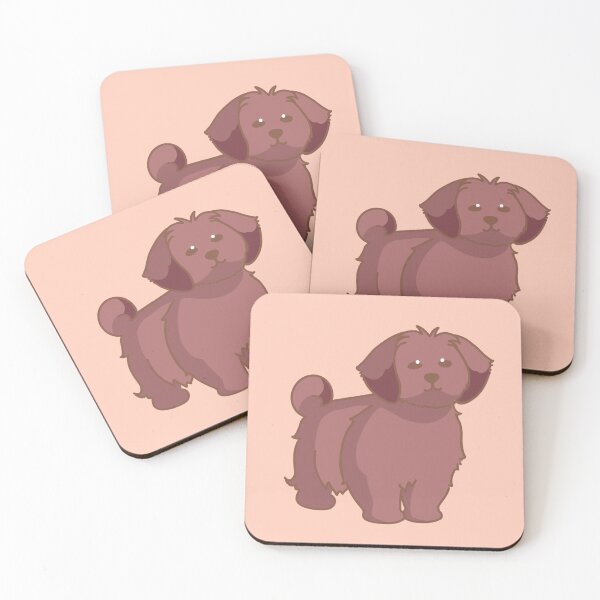 Item preview, Simple liver Shih Tzu designed and sold by PupBubble Art.