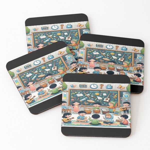 Item preview, Children Inspired Sound and Instruments Wall Art and Puzzle_11 designed and sold by Cupideros.